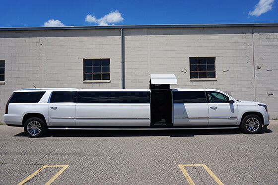 white limousine