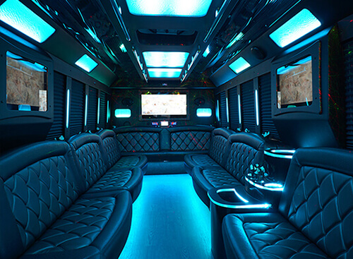 party bus rental Greensboro
